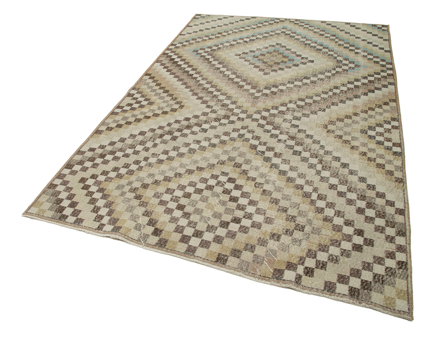 6x9 Beige Bohemian Rug - 33059