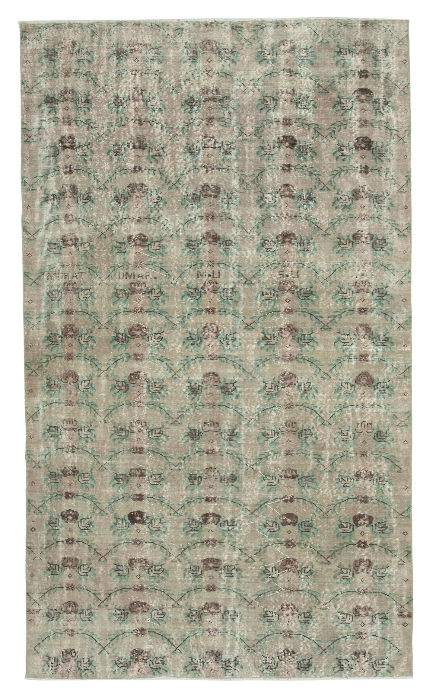 5x9 Beige Bohemian Rug - 33061