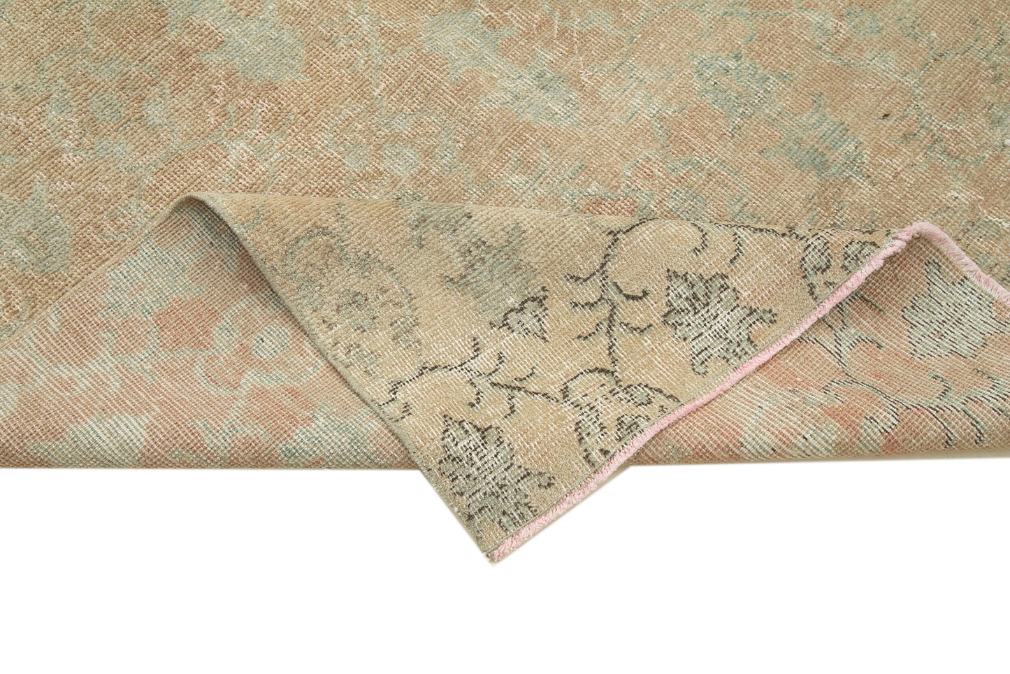 5x8 Orange Bohemian Rug - 33075