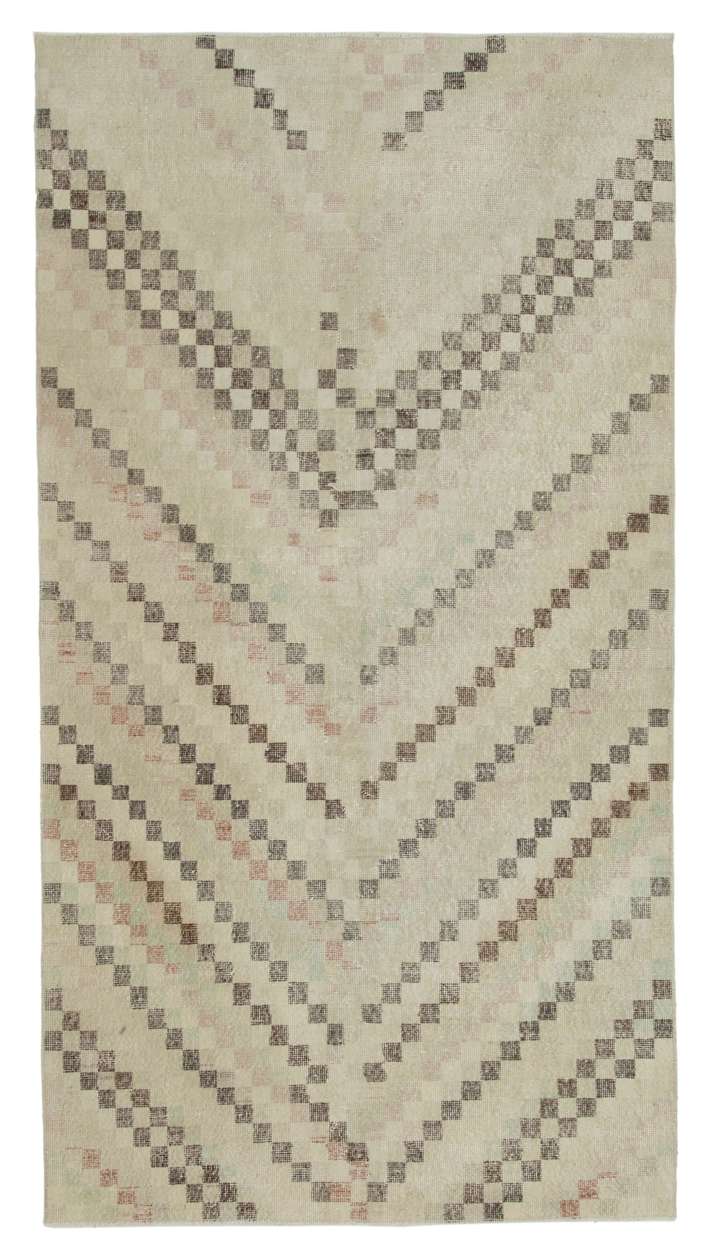 5x9 Beige Bohemian Rug - 33078
