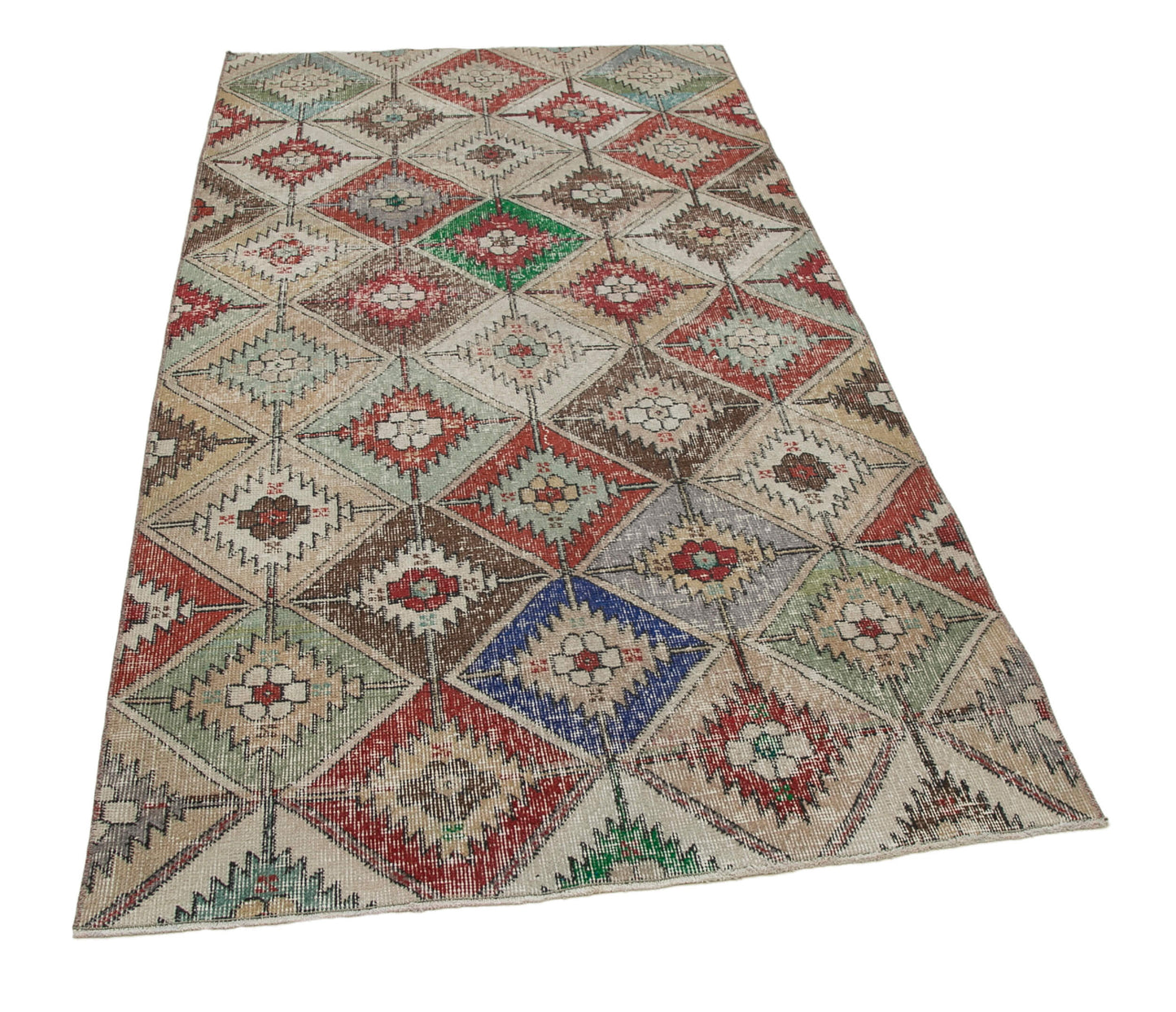 4x7 Multicolor Boho Rug - 33090
