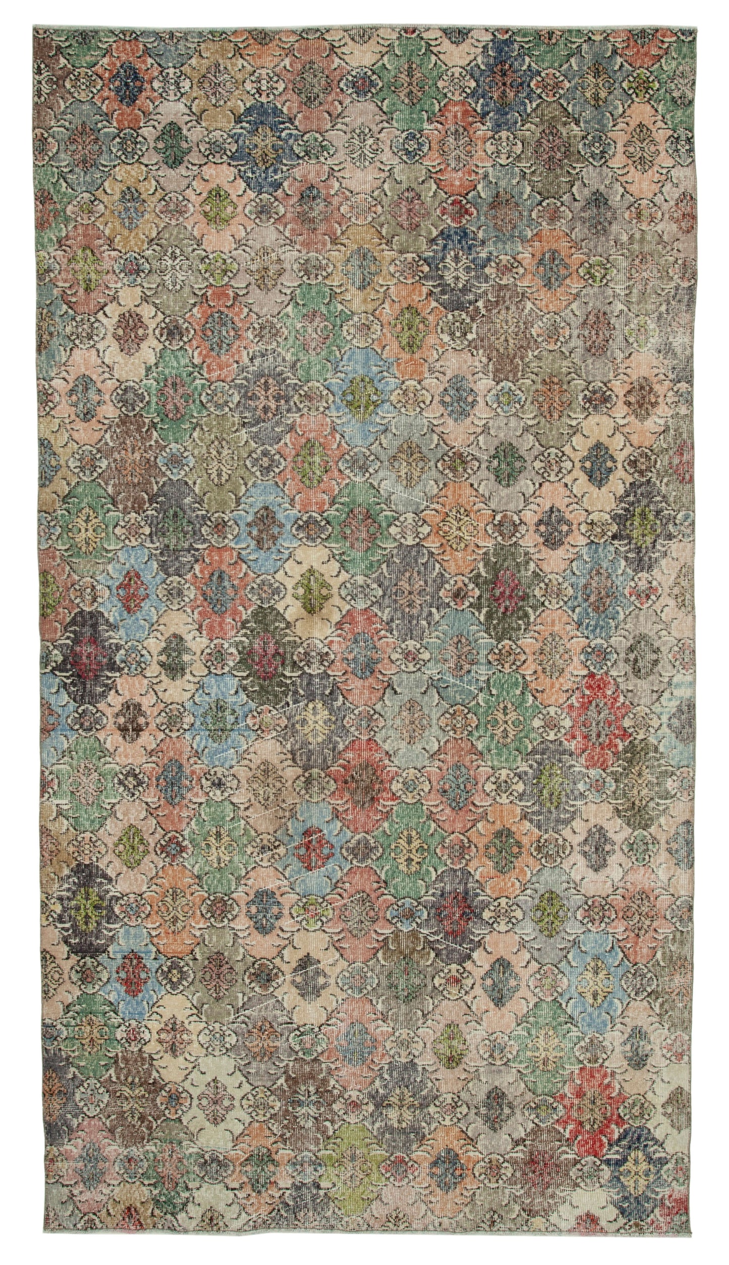 6x11 Multicolor Bohemian Rug - 33105