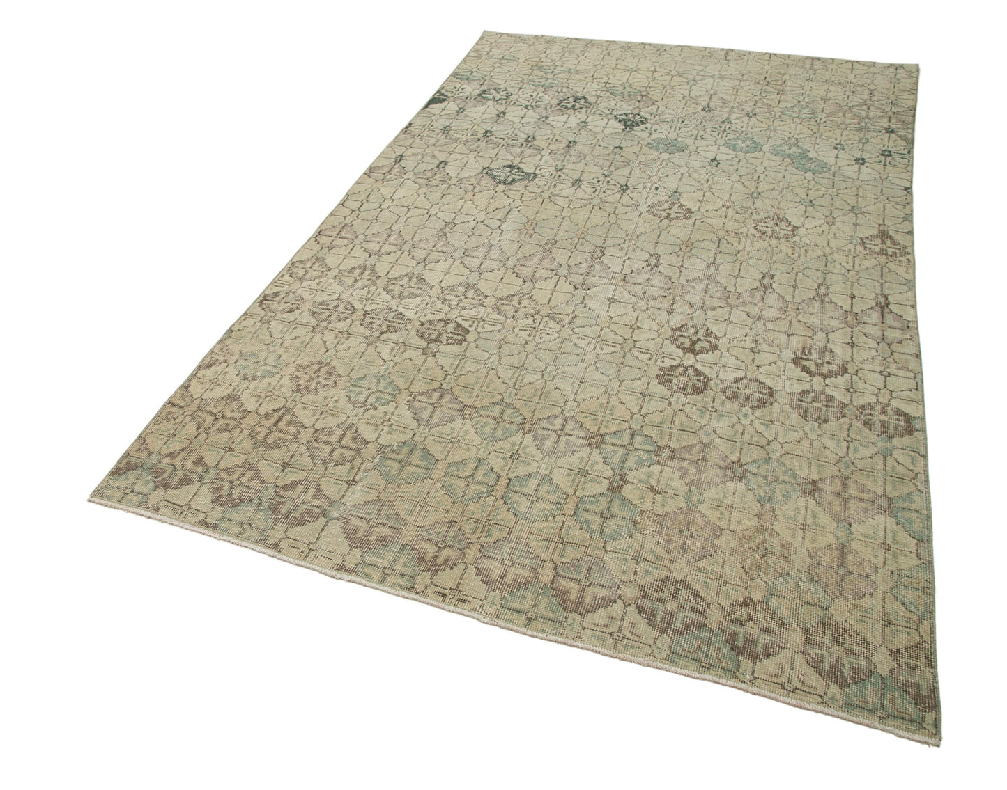 5x9 Beige Bohemian Rug - 33115