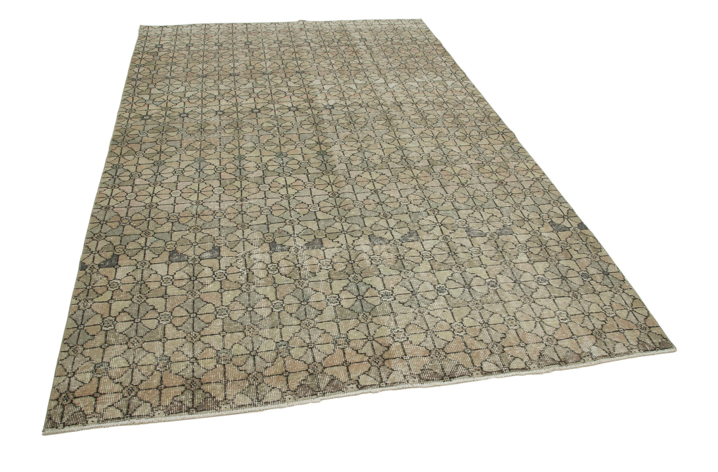 6x9 Brown Bohemian Rug - 33117