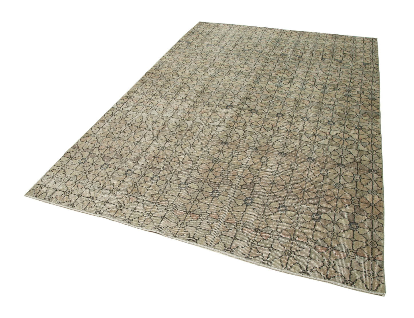6x9 Brown Bohemian Rug - 33117