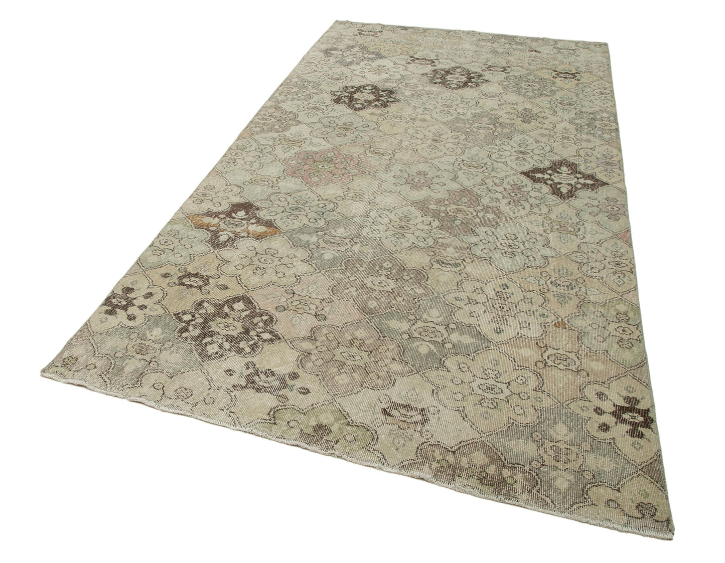 5x10 Beige Bohemian Rug - 33118