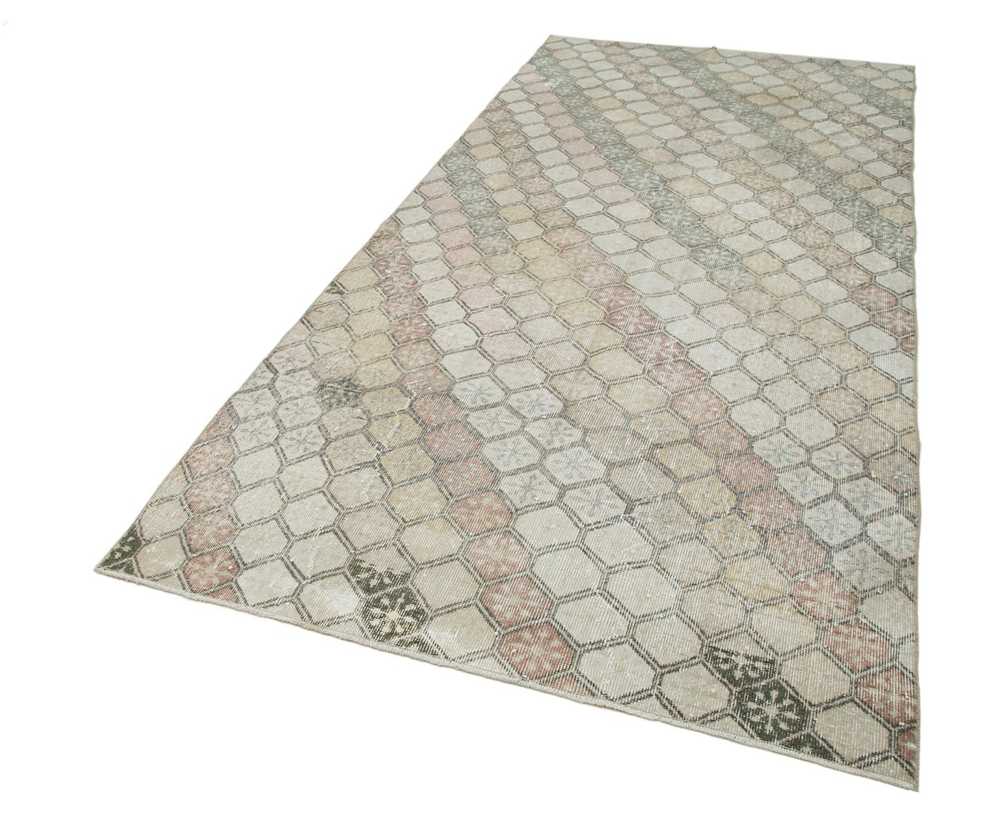 5x10 Beige Bohemian Rug - 33120