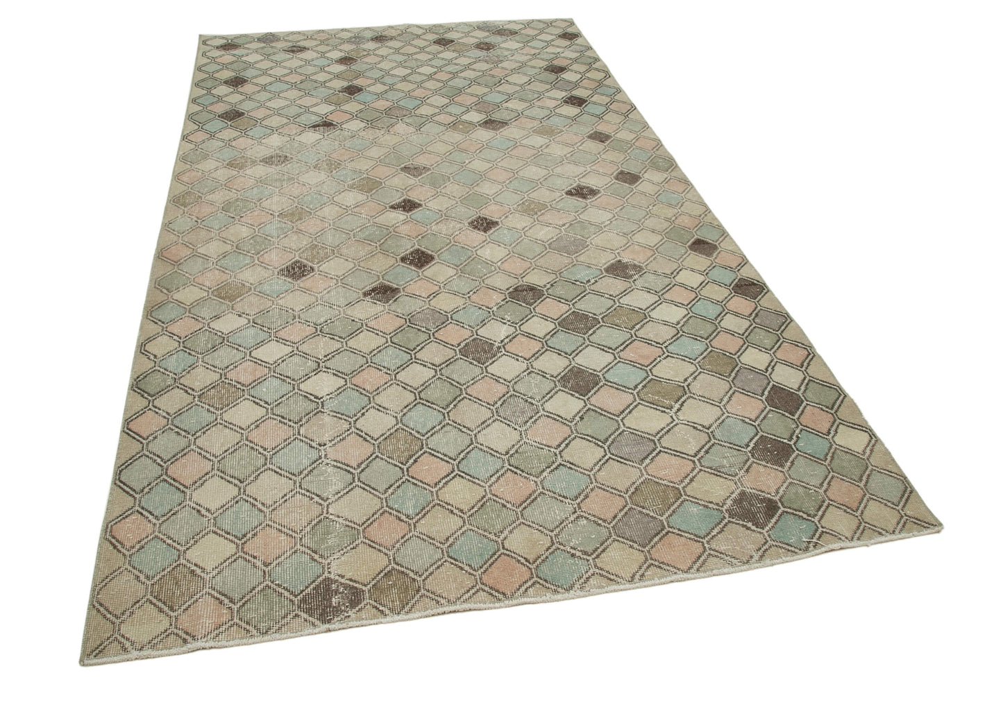 5x10 Beige Bohemian Rug - 33121