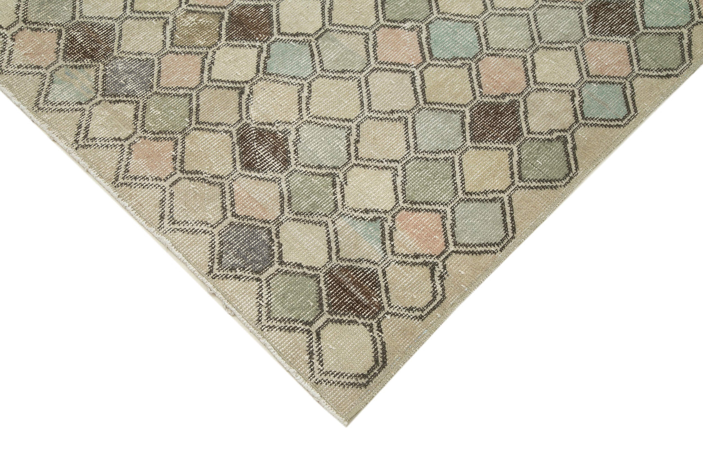 5x10 Beige Bohemian Rug - 33121