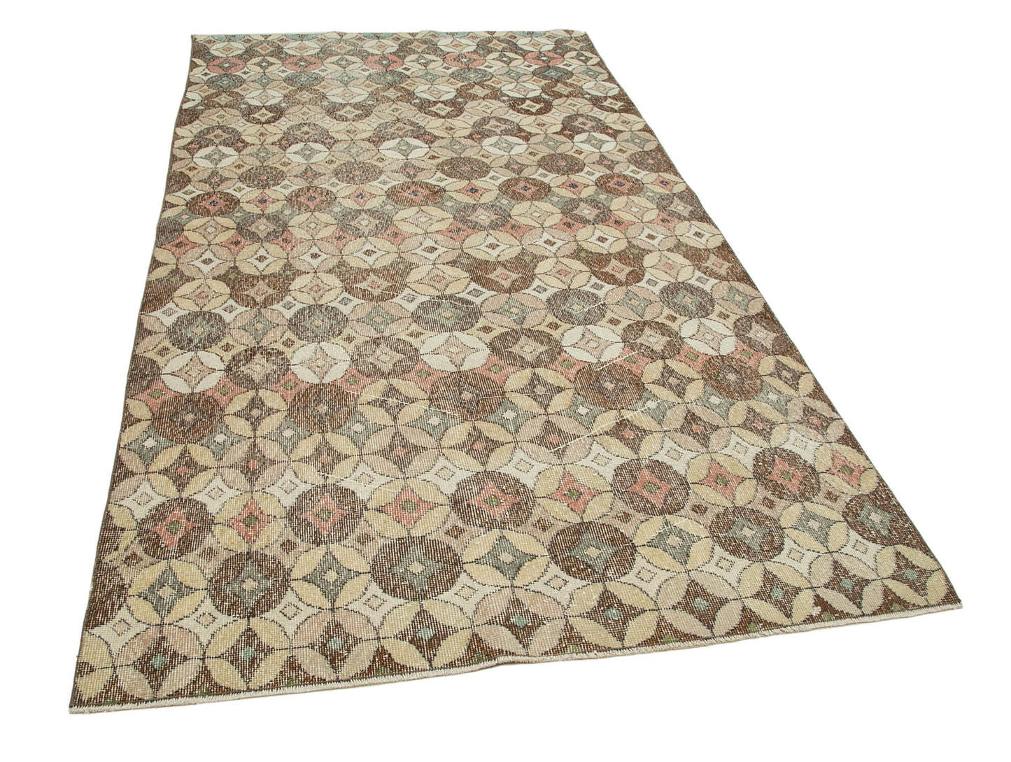5x9 Brown Bohemian Rug - 33126