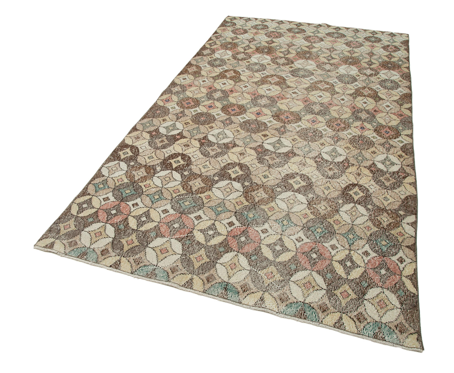 5x9 Brown Bohemian Rug - 33126