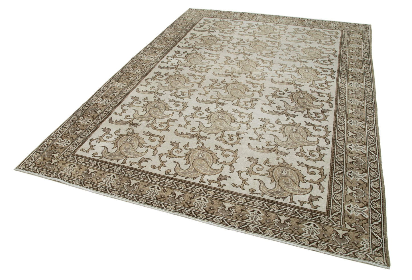 7x10 Brown Bohemian Rug - 33131