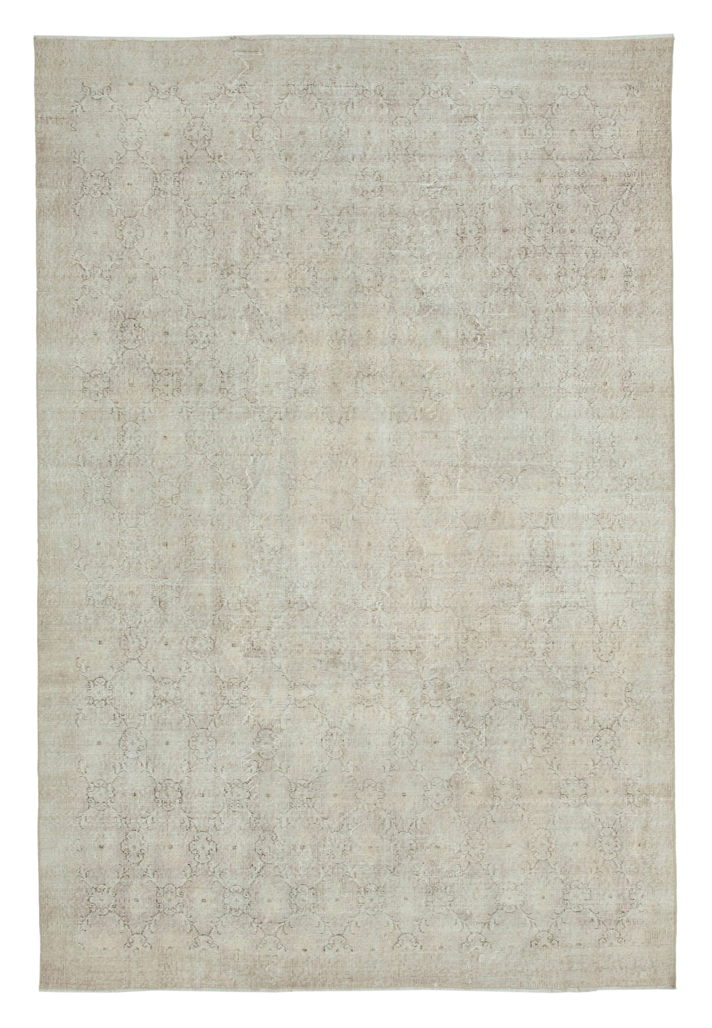 7x10 Beige Bohemian Rug - 33132