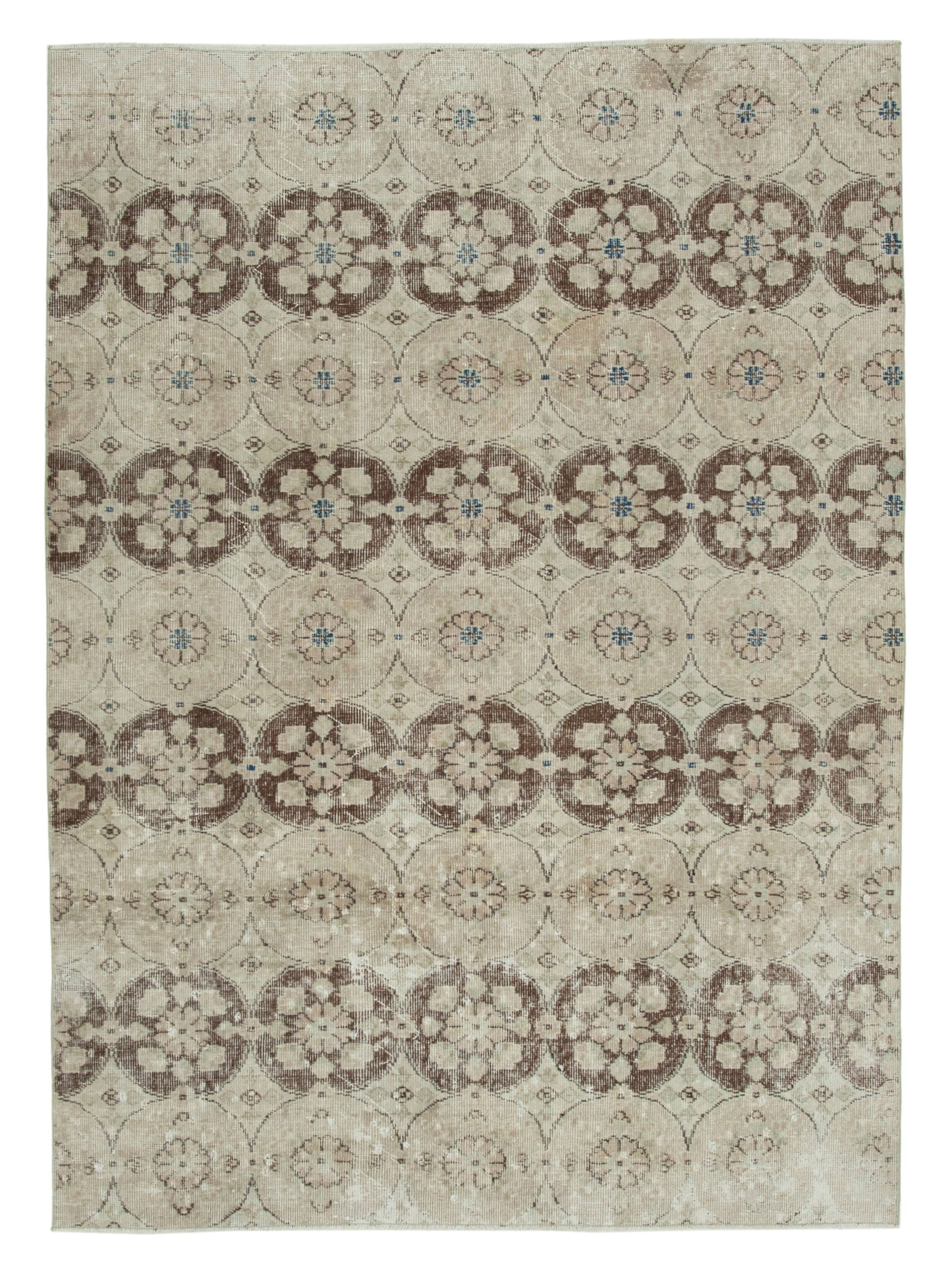 6x8 Beige Bohemian Rug - 33143