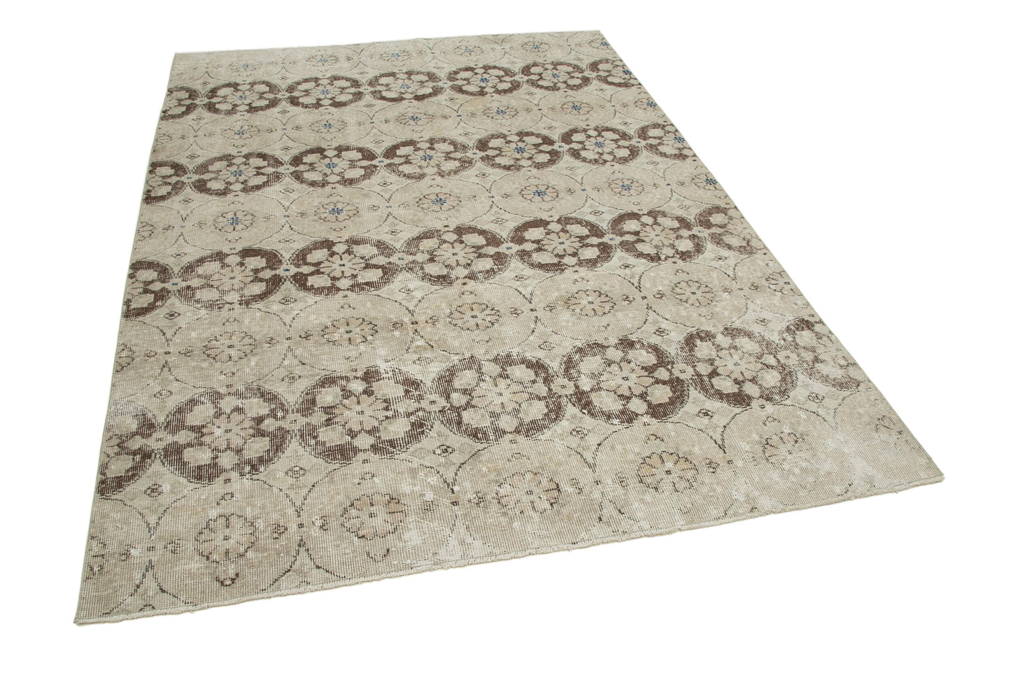 6x8 Beige Bohemian Rug - 33143
