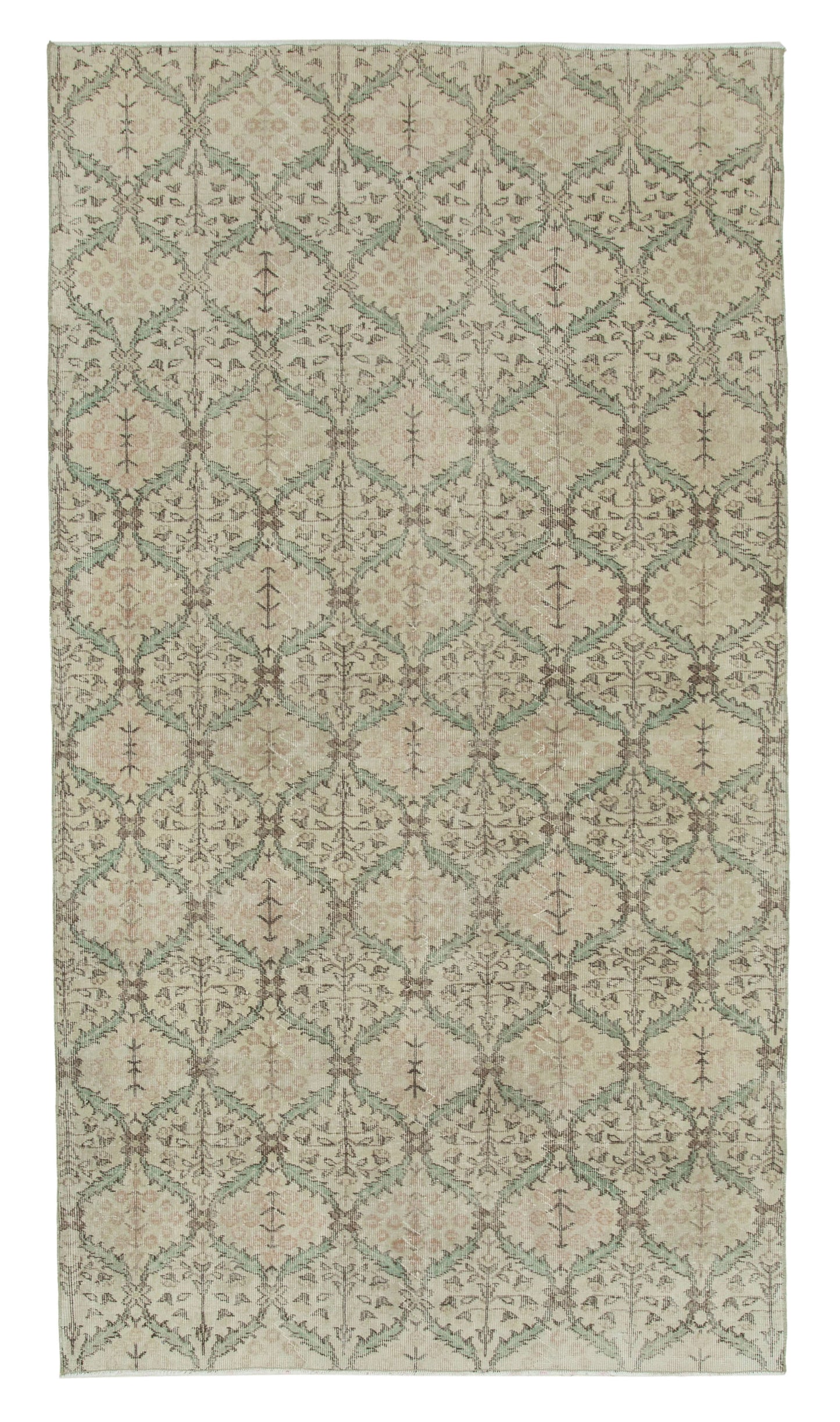 5x10 Beige Bohemian Rug - 33157