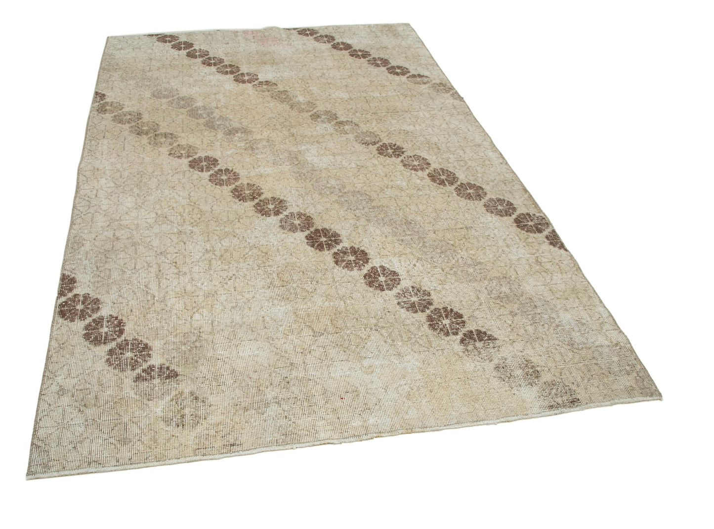 5x8 Beige Bohemian Rug - 33160