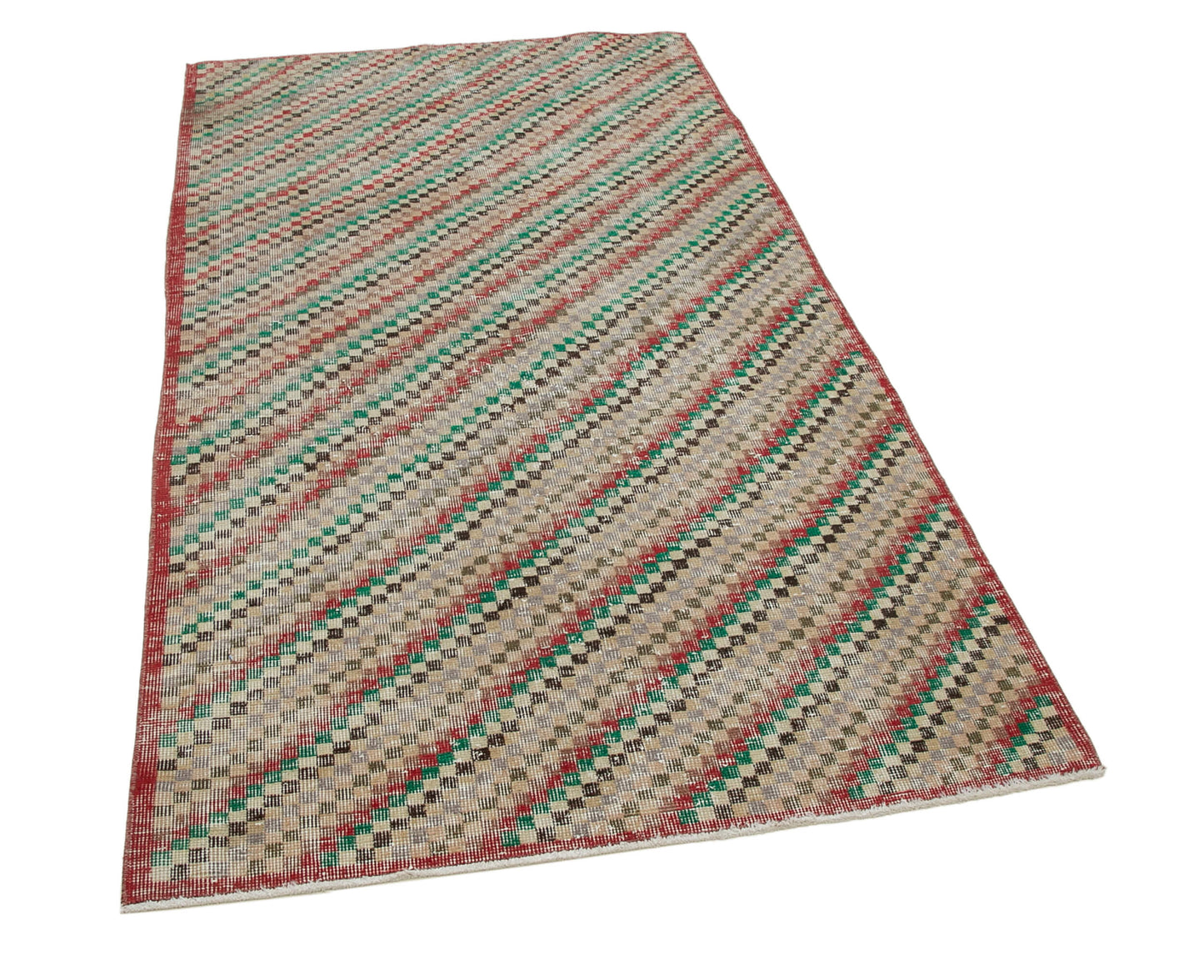 4x7 Red Boho Rug - 33163