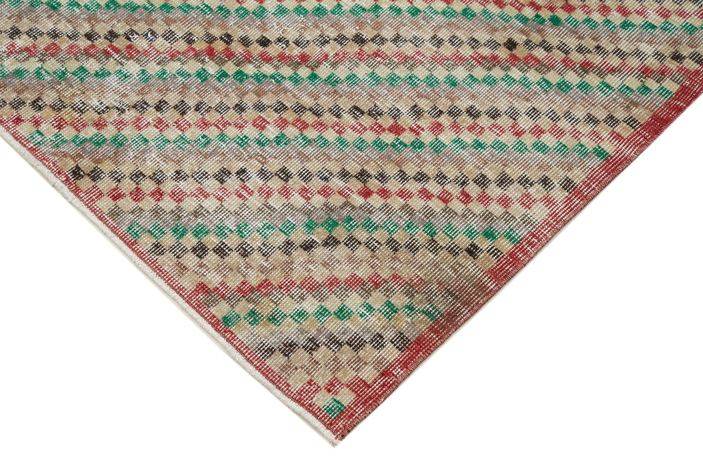 4x7 Red Boho Rug - 33163