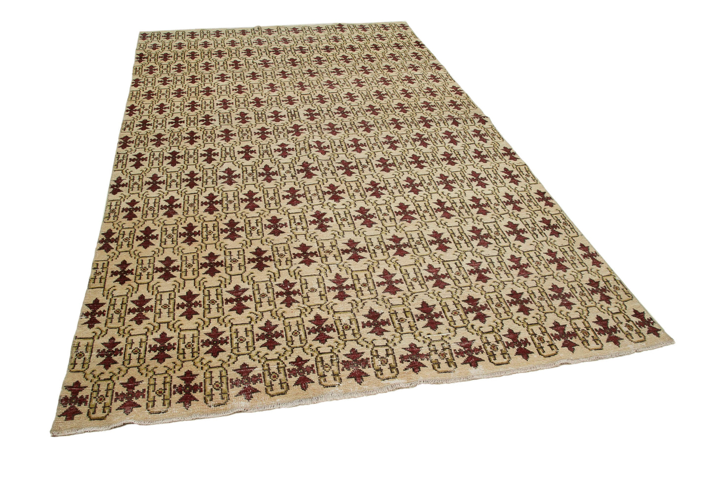 6x9 Red Bohemian Rug - 33165