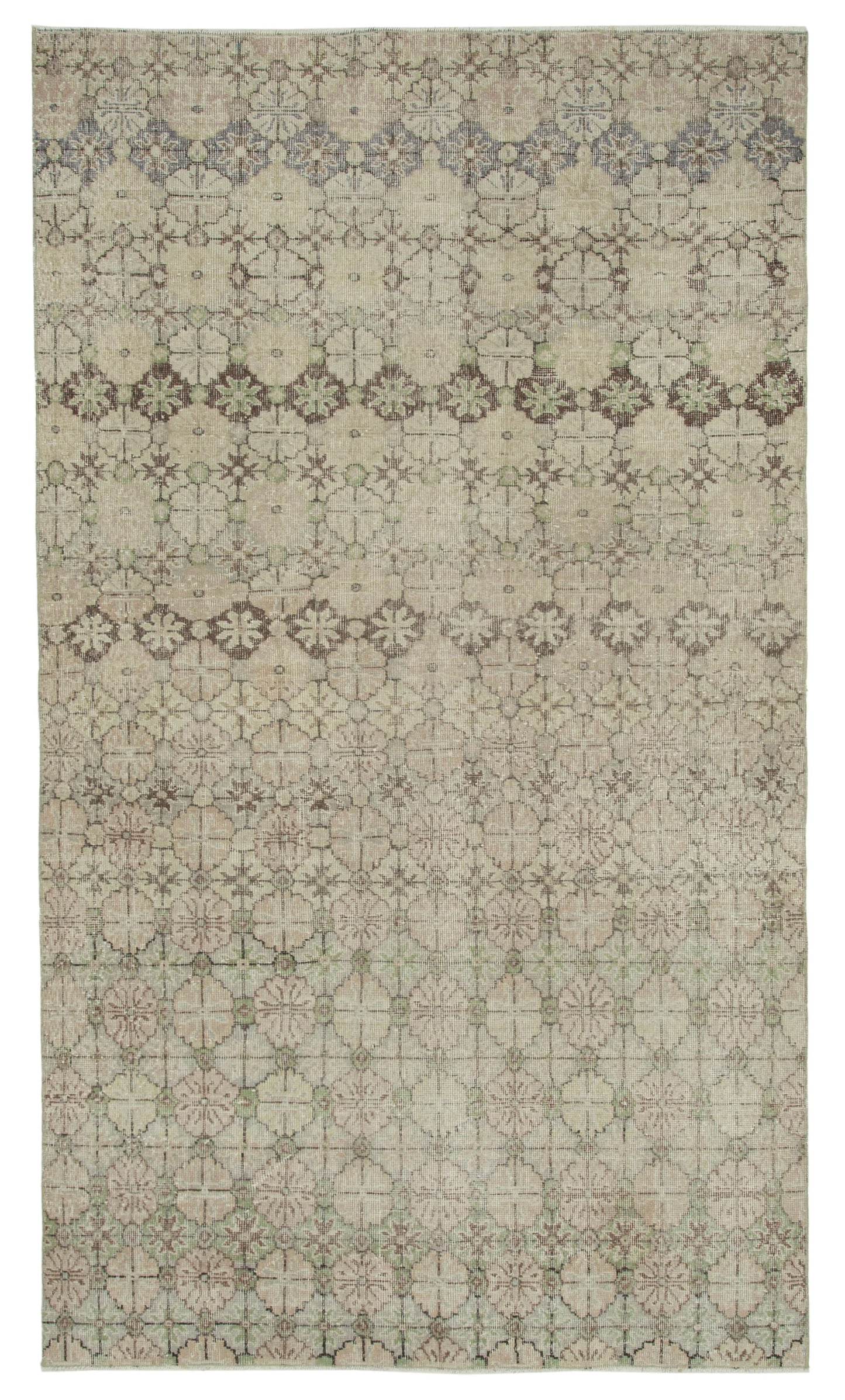 5x9 Beige Bohemian Rug - 33166