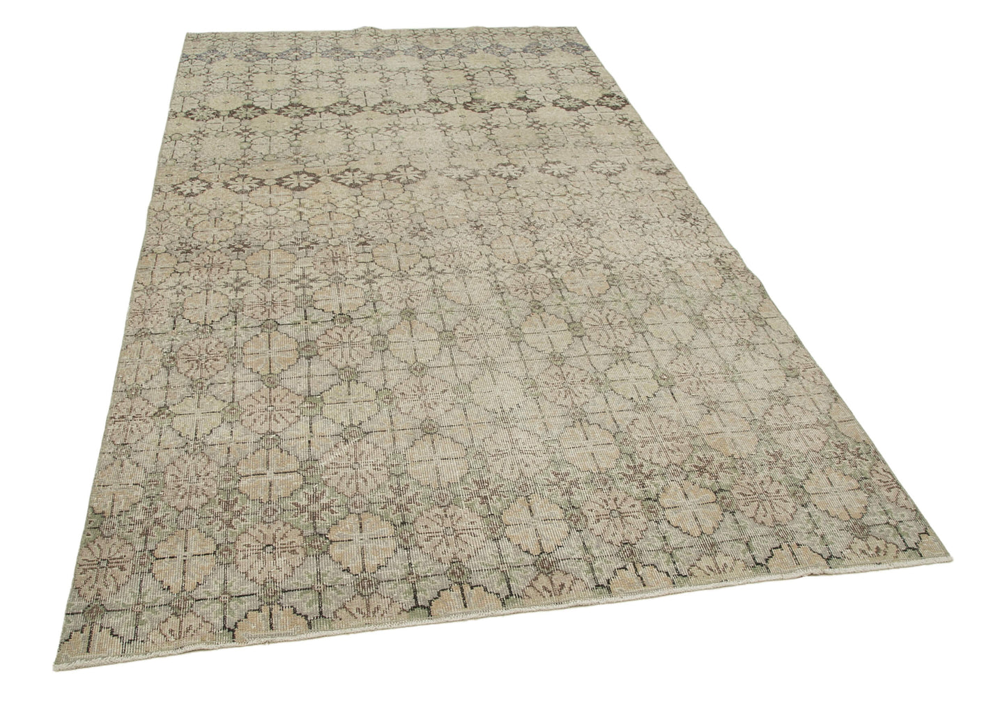 5x9 Beige Bohemian Rug - 33166