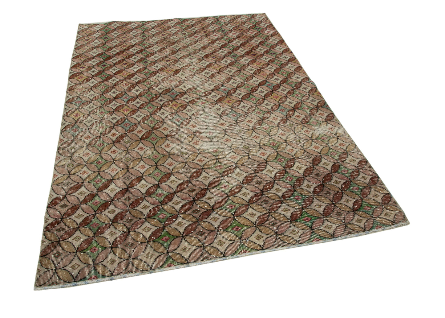 5x7 Multicolor Bohemian Rug - 33173