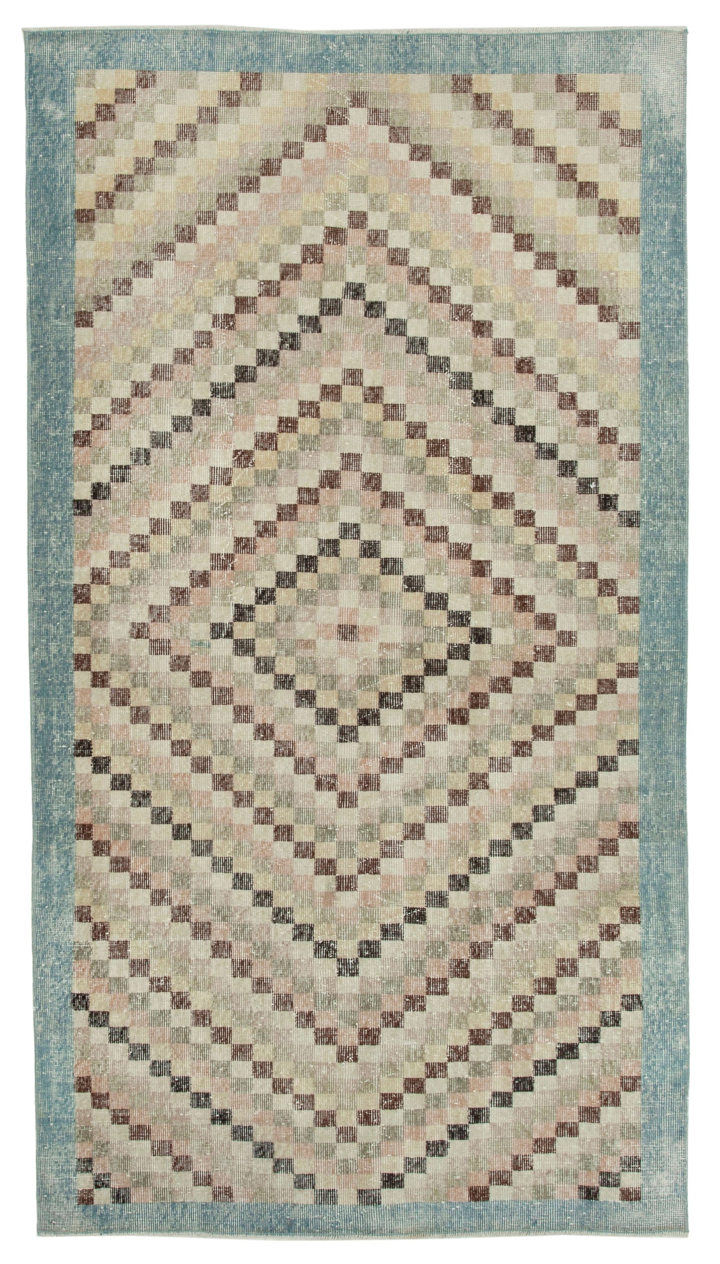 5x9 Beige Bohemian Rug - 33177