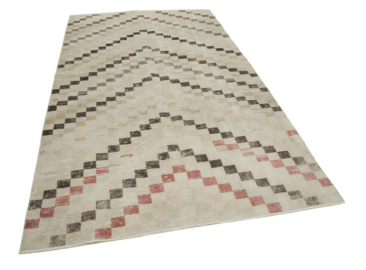 5x9 Beige Bohemian Rug - 33194