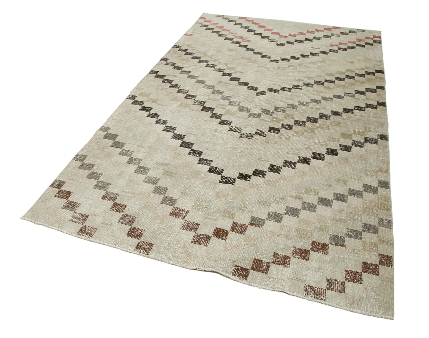 5x9 Beige Bohemian Rug - 33194