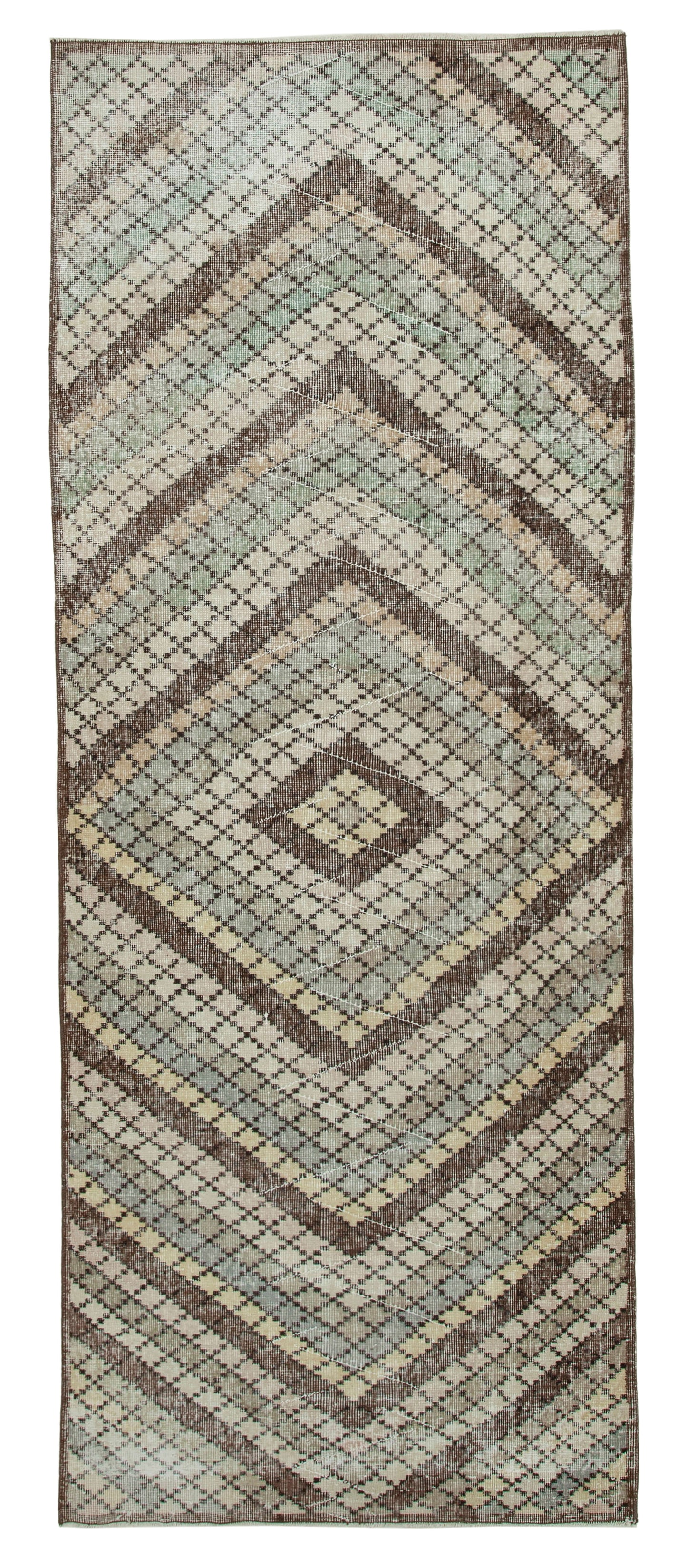 4x10 Multicolor Bohemian Rug - 33199