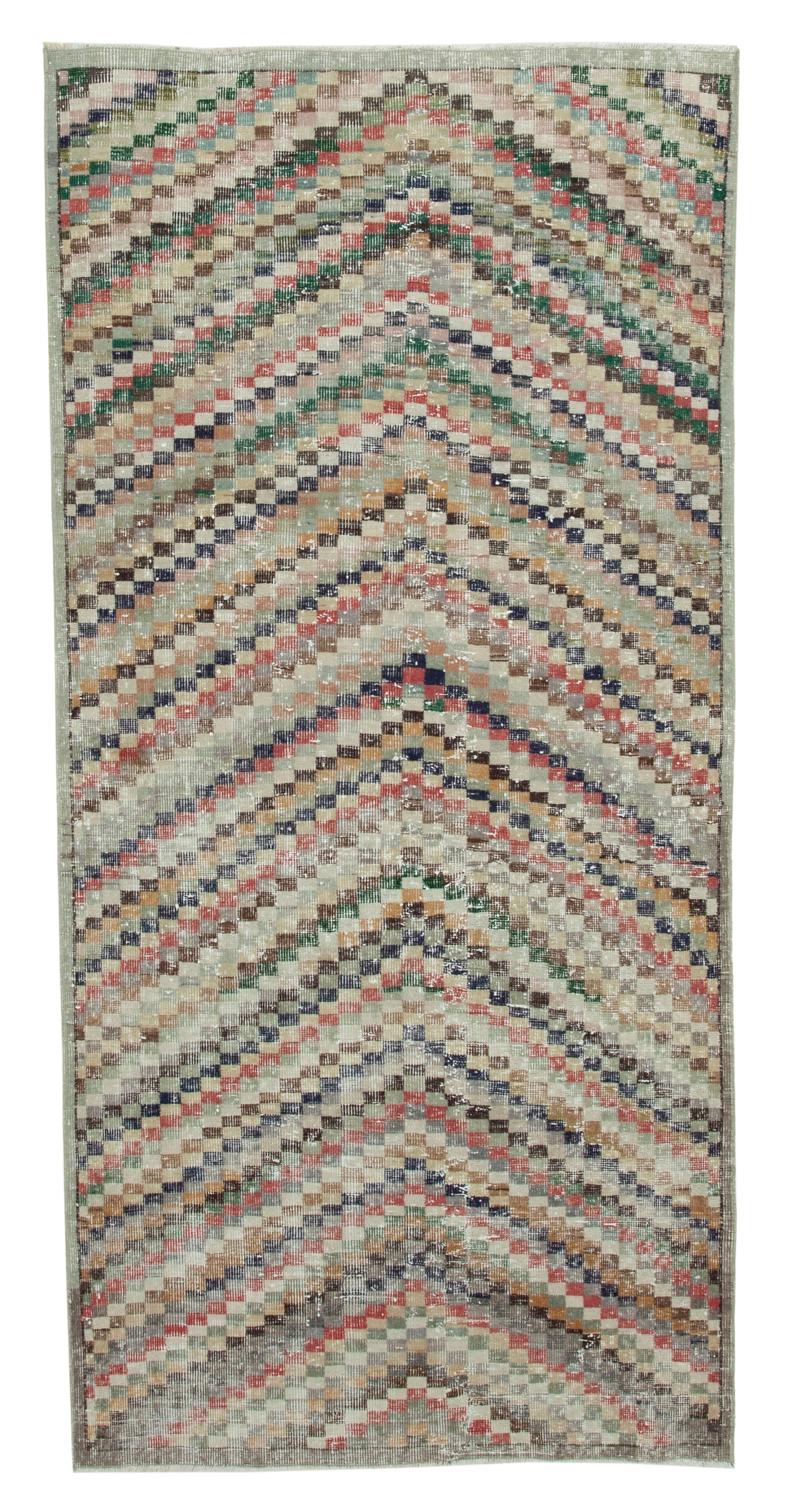 4x9 Multicolor Bohemian Rug - 33200