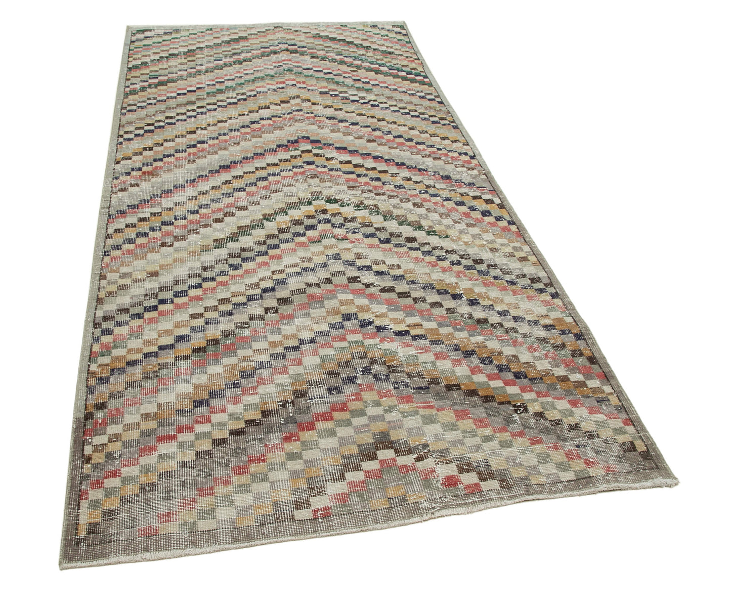 4x9 Multicolor Bohemian Rug - 33200
