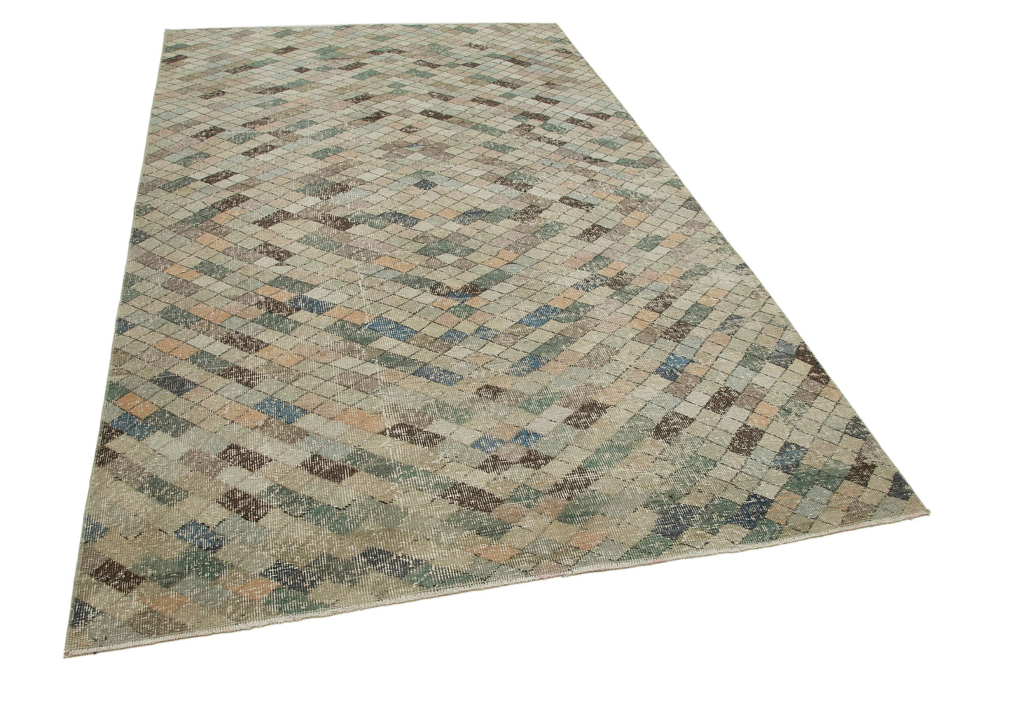 5x9 Multicolor Bohemian Rug - 33202