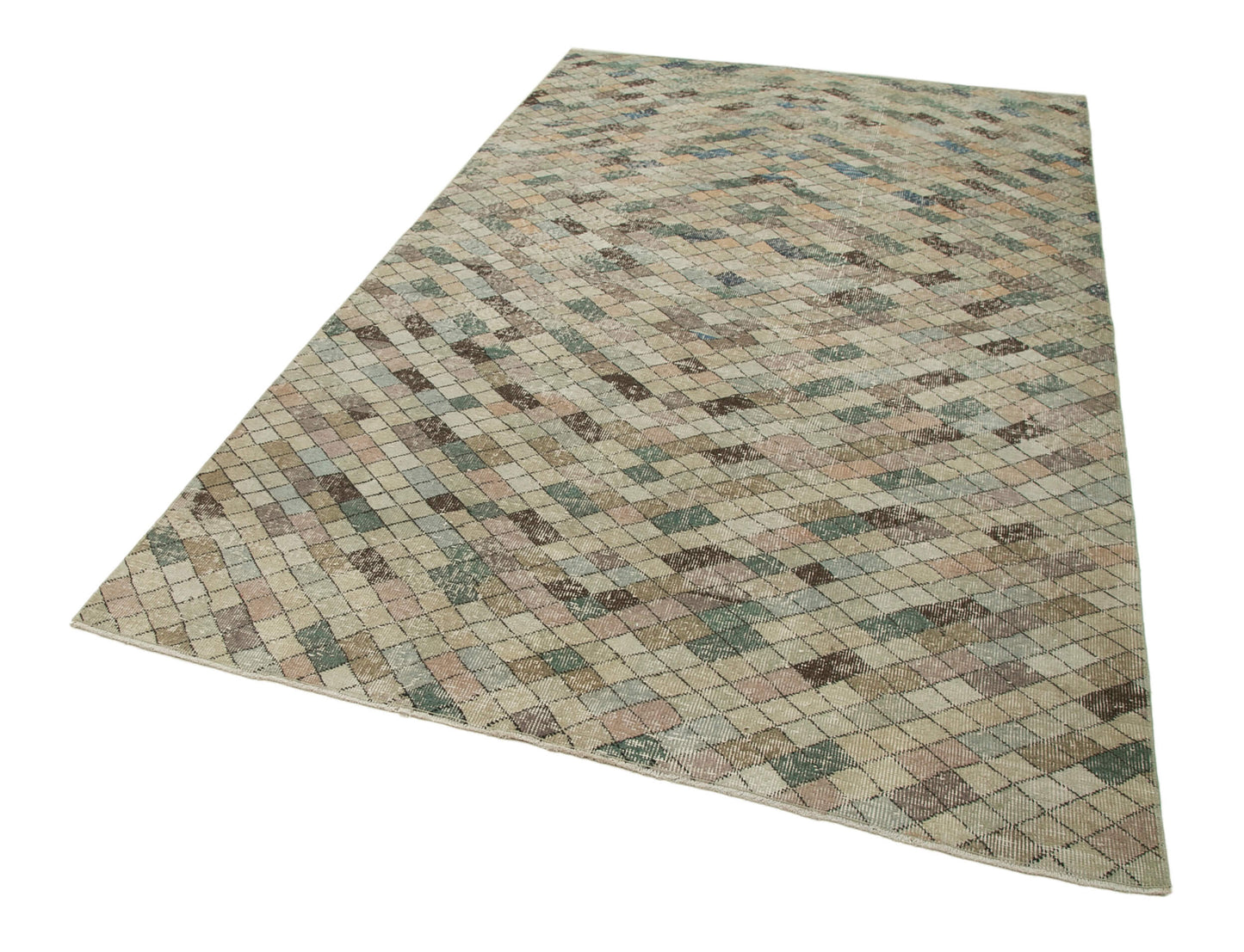 5x9 Multicolor Bohemian Rug - 33202