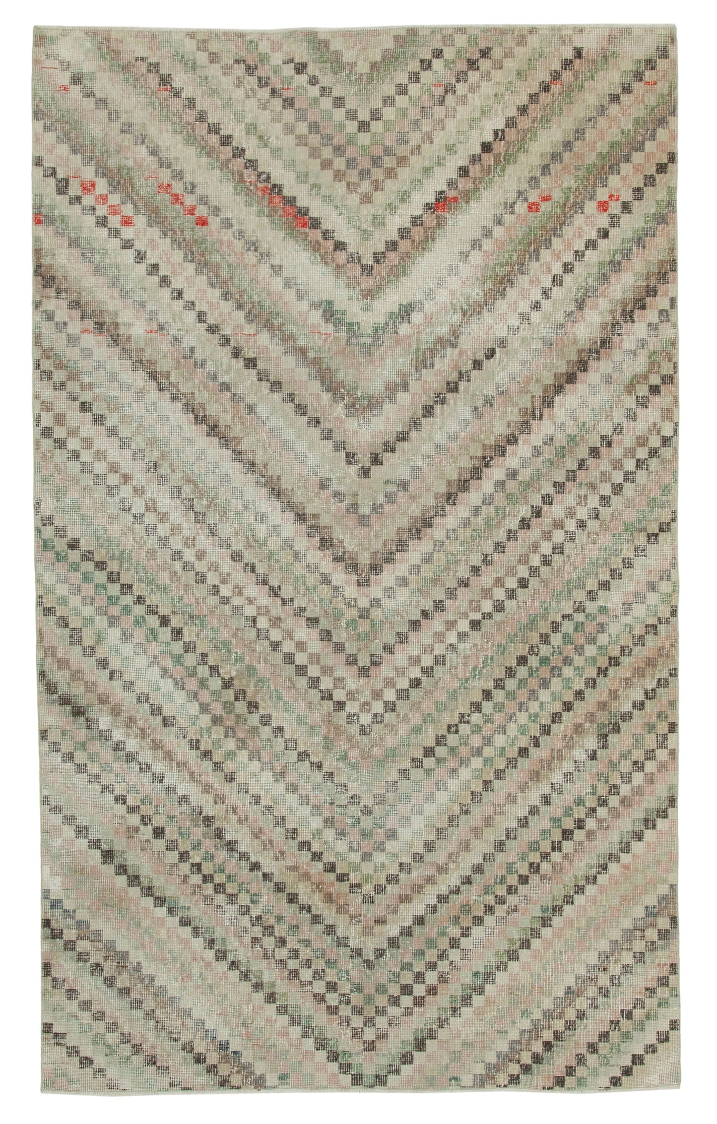 5x9 Beige Bohemian Rug - 33204