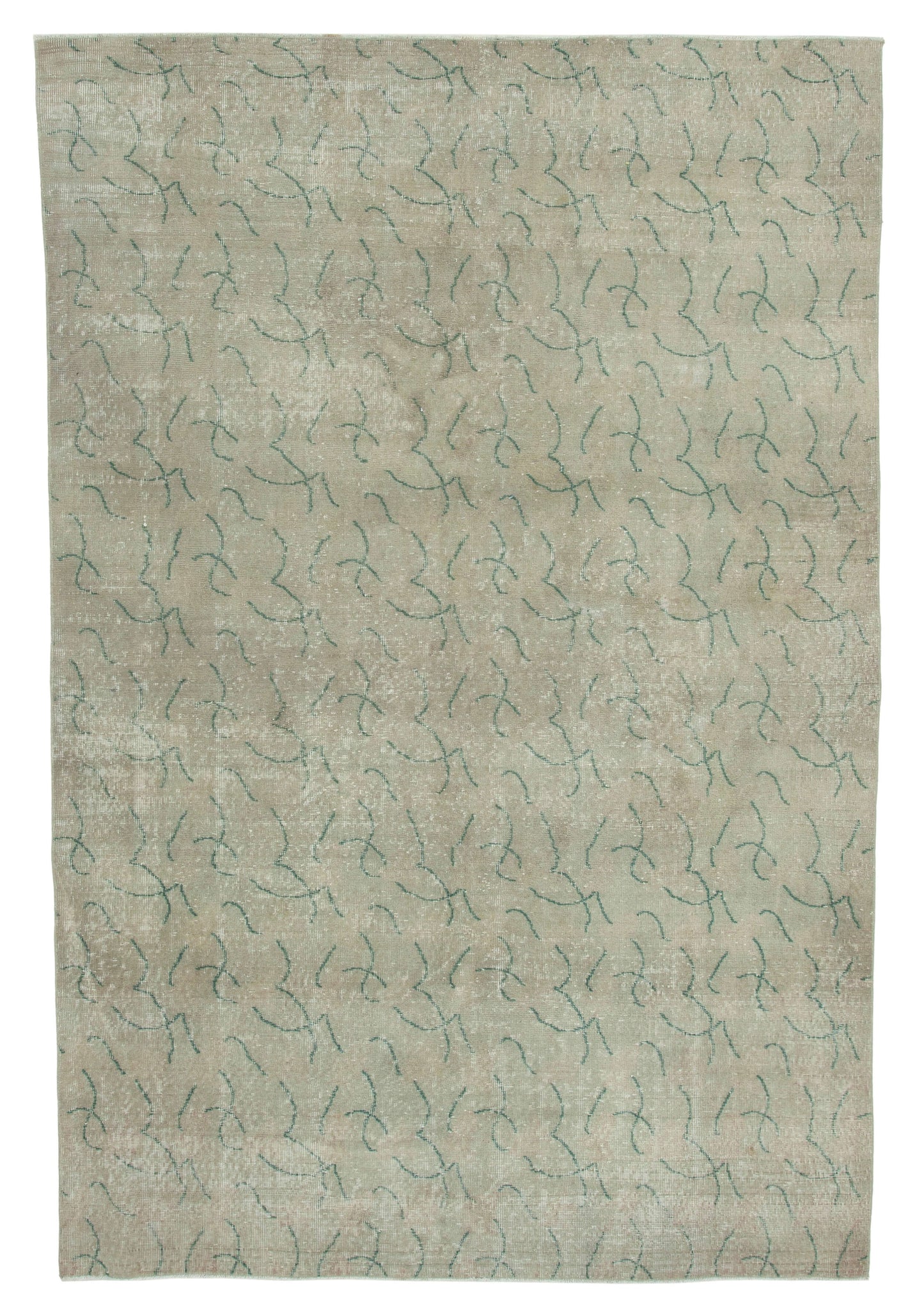 7x10 Beige Bohemian Rug - 33212