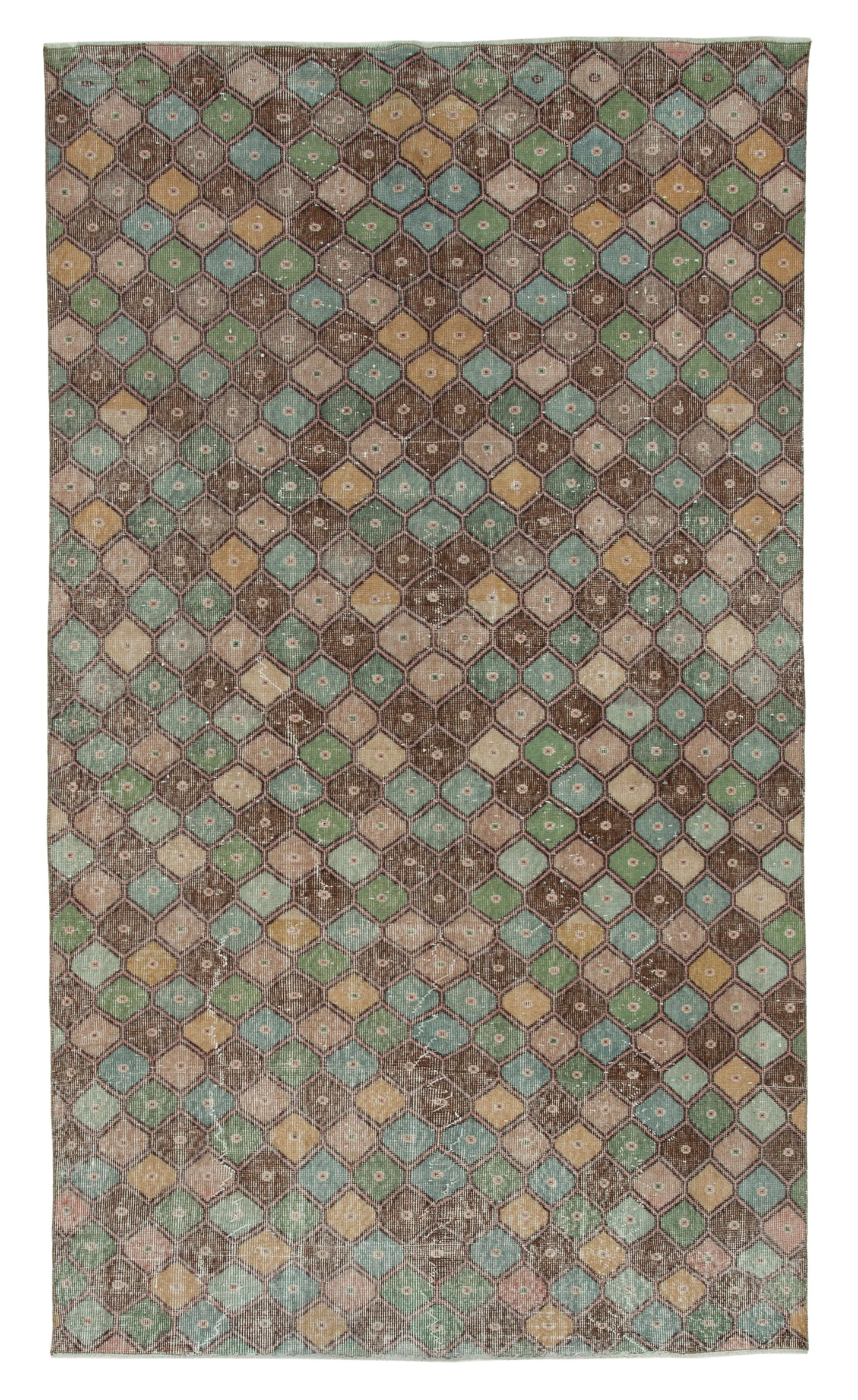 6x10 Multicolor Bohemian Rug - 33226
