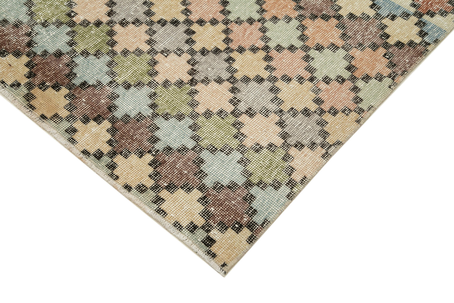 4x9 Multicolor Bohemian Rug - 33242
