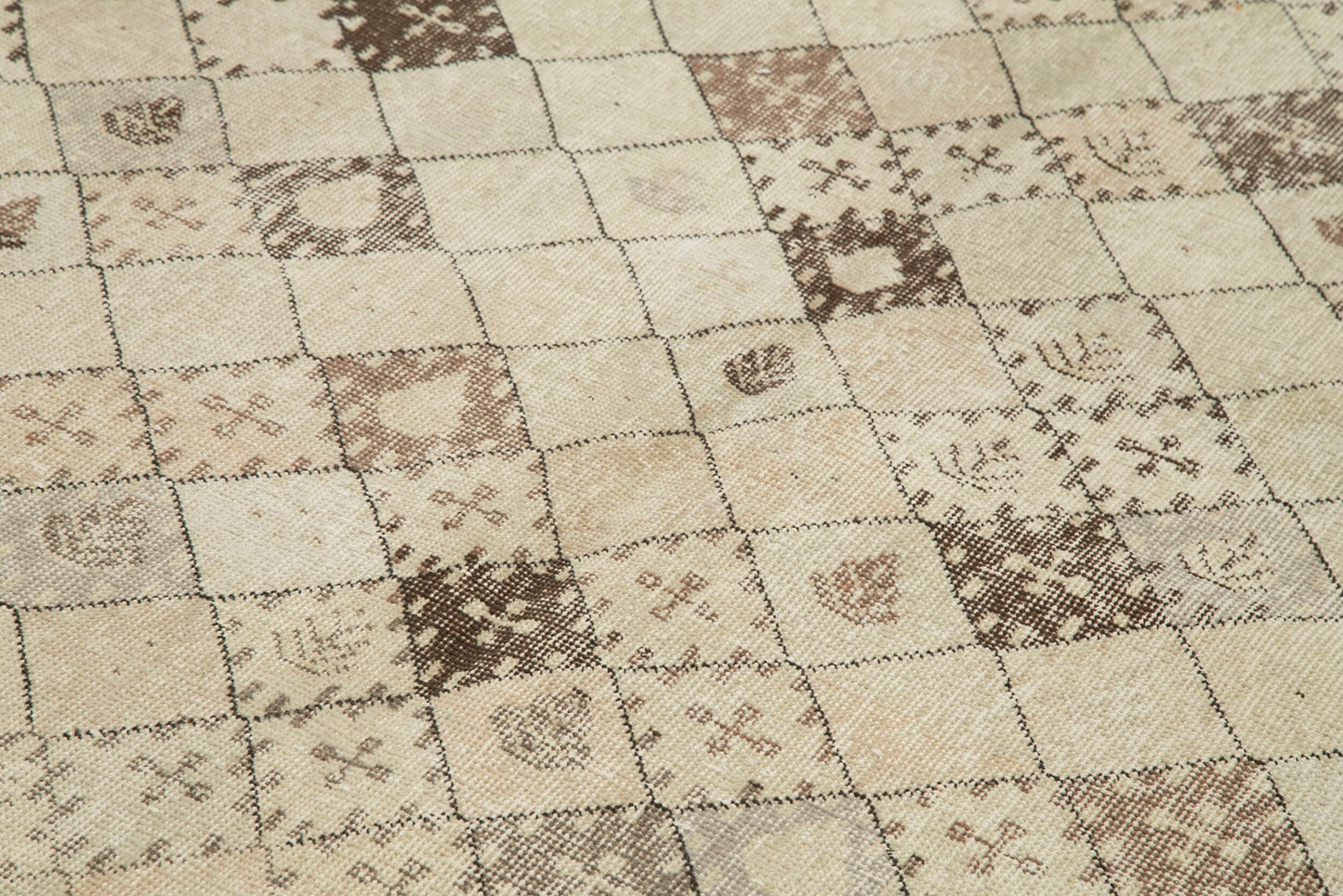 5x9 Beige Bohemian Rug - 33257