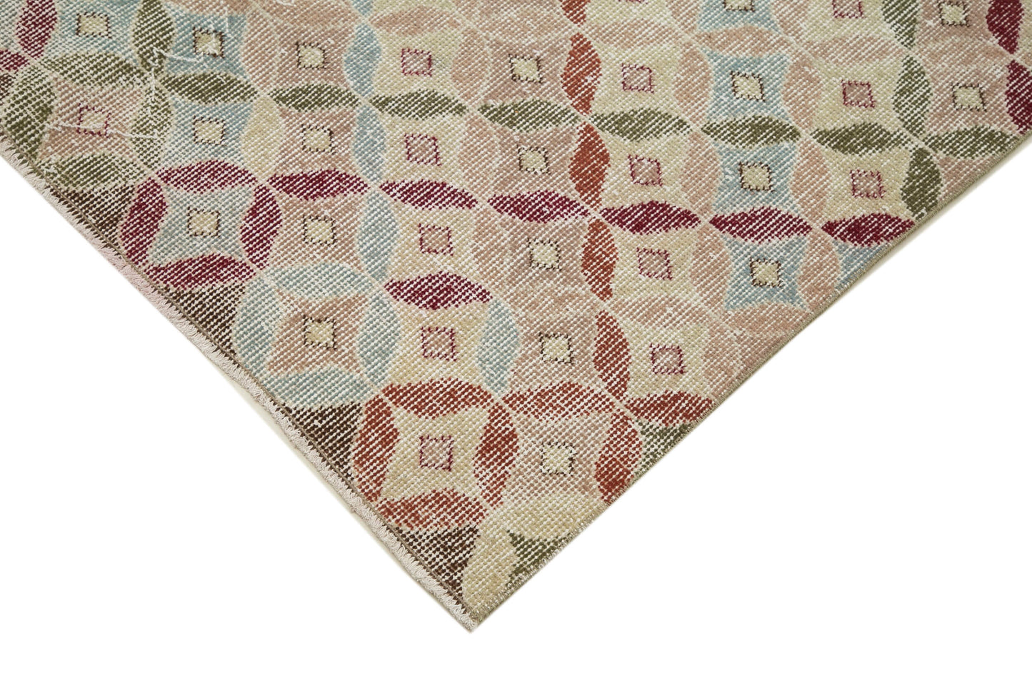 4x9 Multicolor Bohemian Runner Rug - 33260