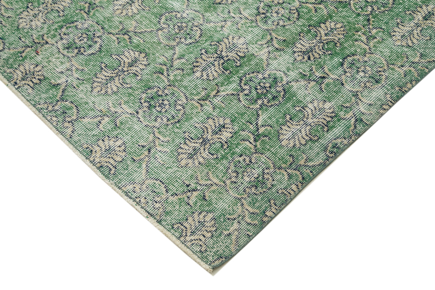 7x10 Green Bohemian Rug - 33265