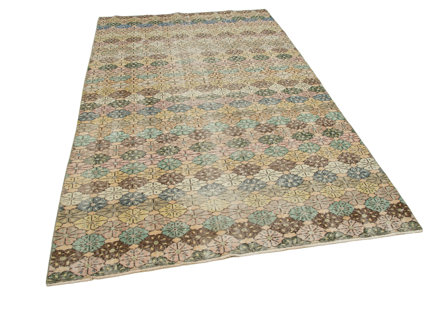5x9 Multicolor Bohemian Rug - 33268