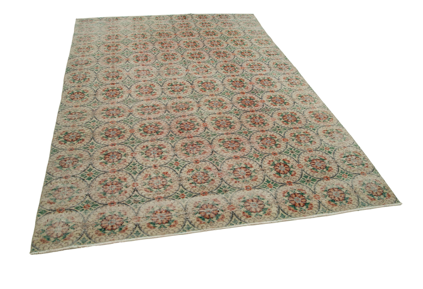 6x9 Beige Bohemian Rug - 33273