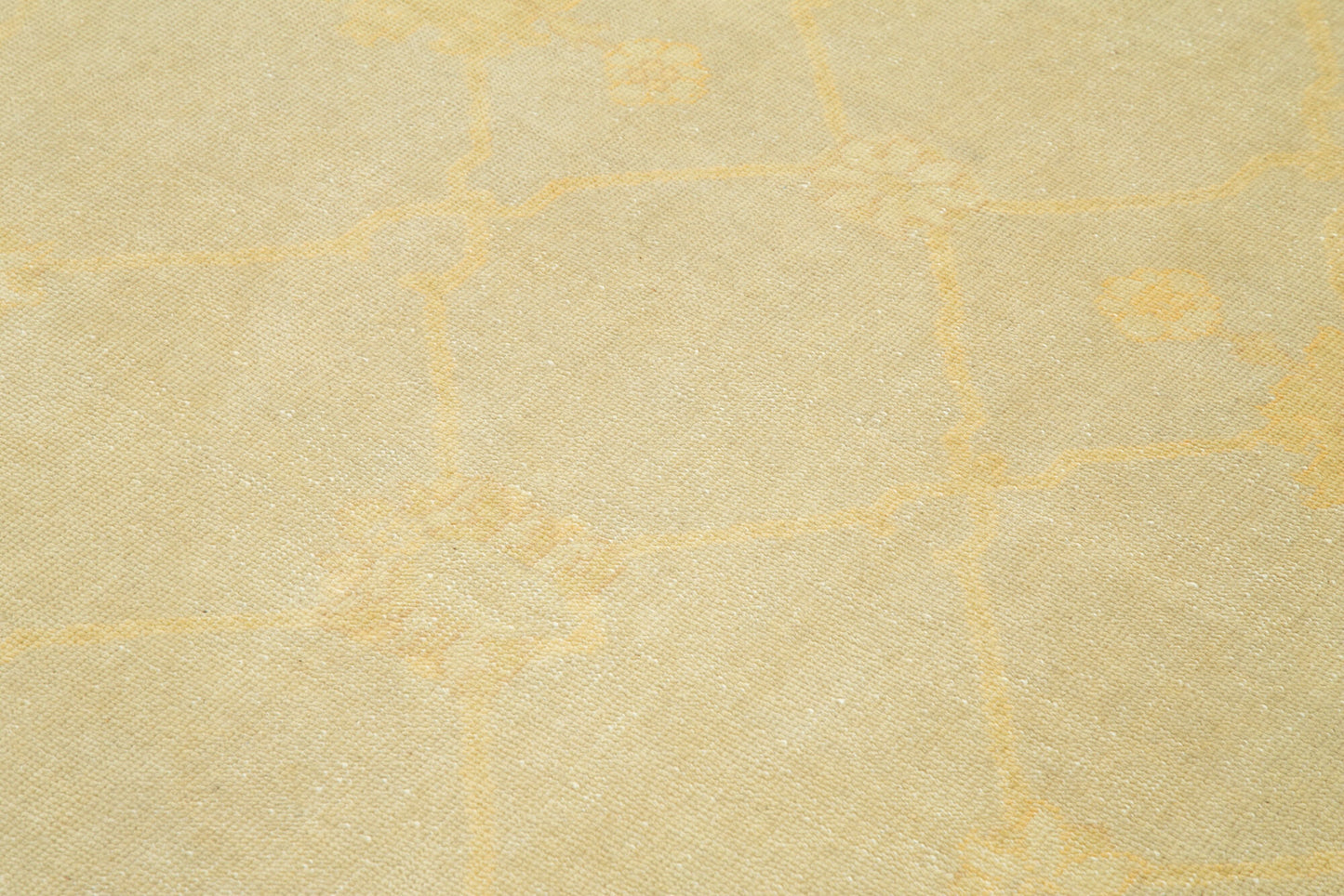 6x9 Yellow Oushak Rug - 33328