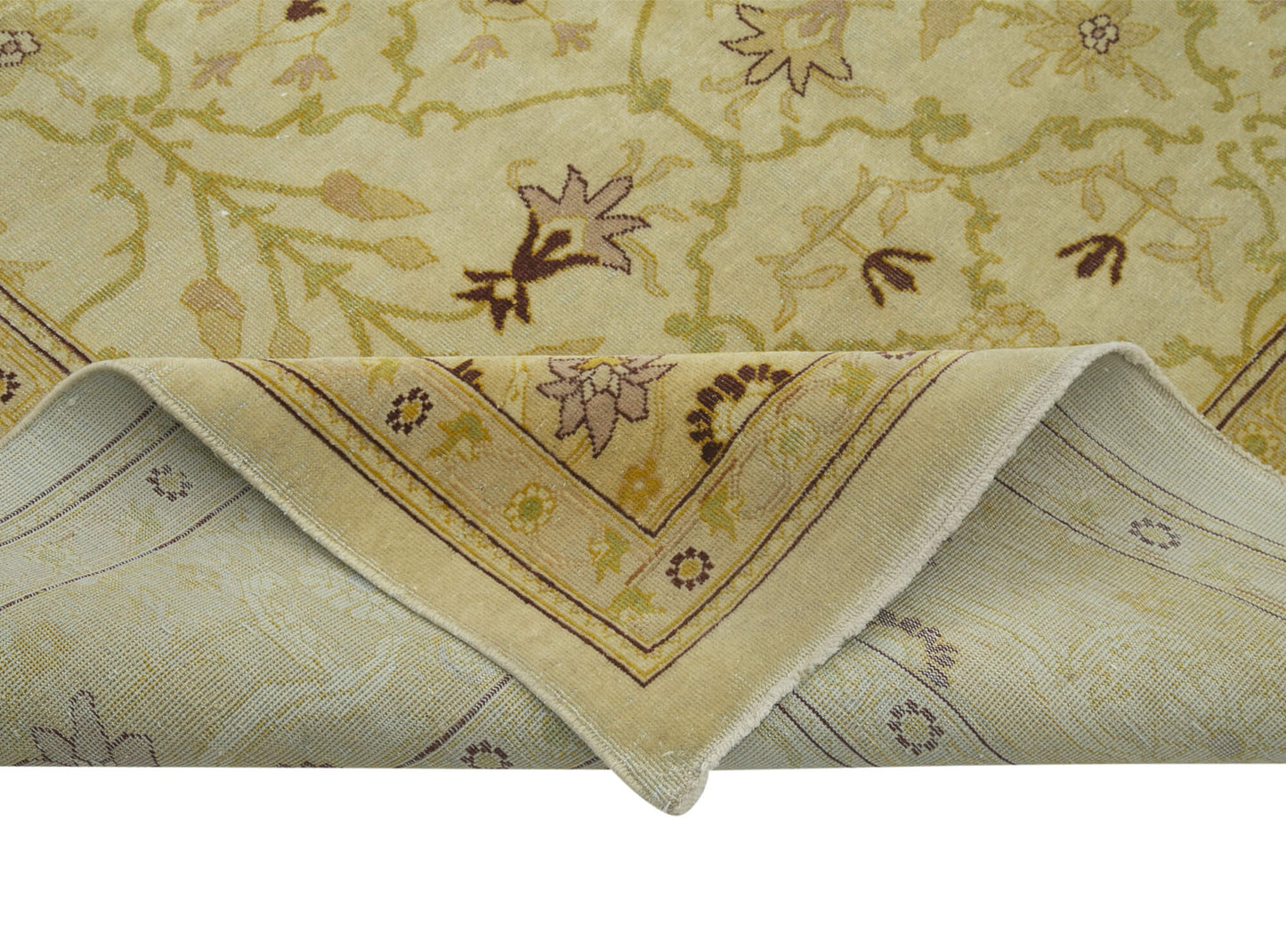 10x13 Beige Oushak Rug - 33351