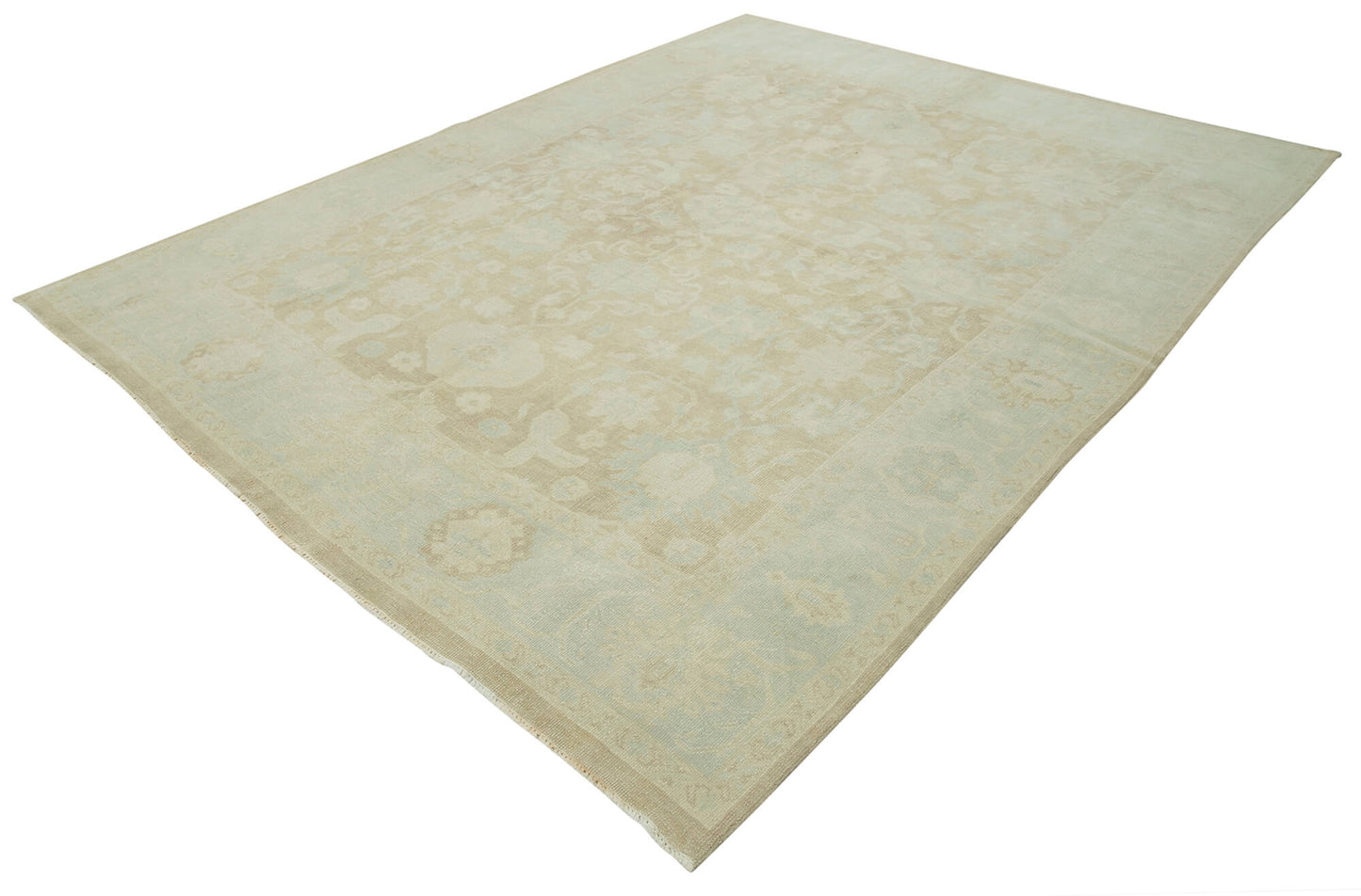 8x12 Beige Oushak Rug - 33355
