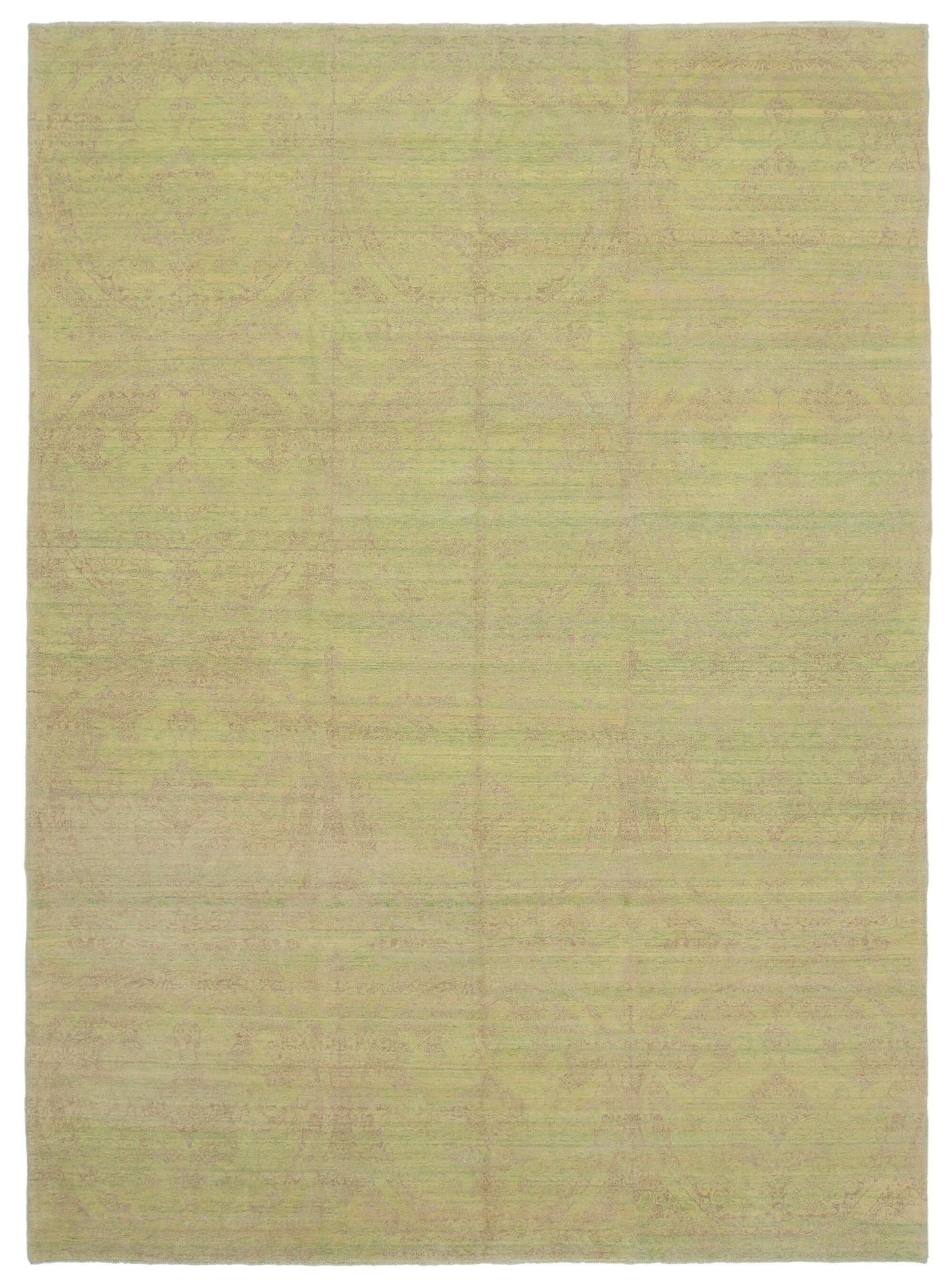 9x12 Green Oushak Rug - 33378