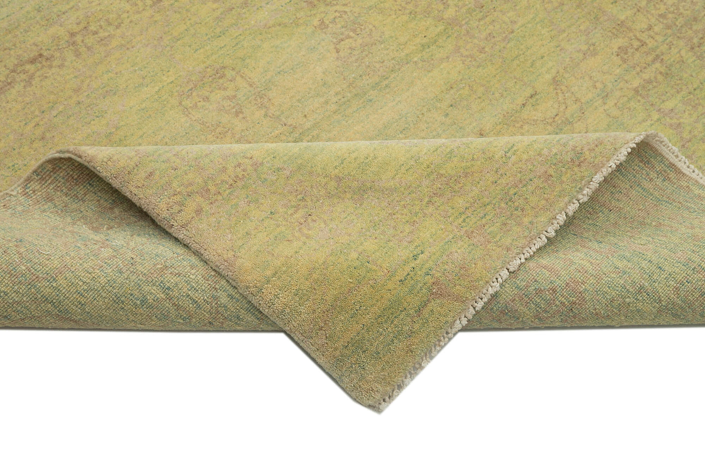 9x12 Green Oushak Rug - 33378