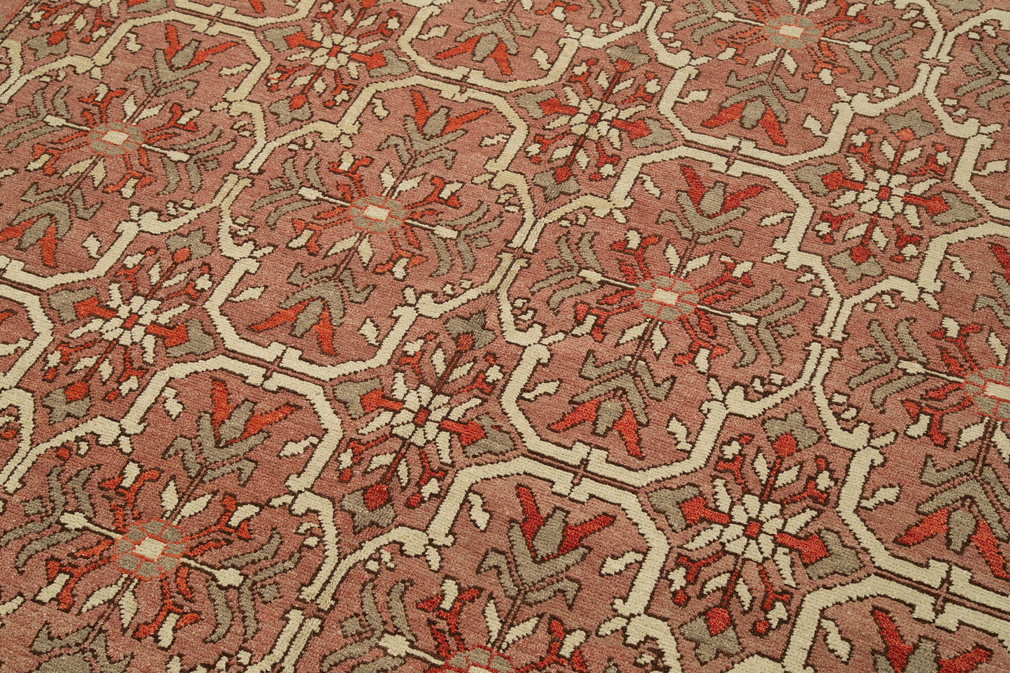 8x10 Red Oushak Rug - 33393